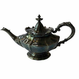 Vintage Aladdin Lamp Coffee Tea Pot Reed & Barton